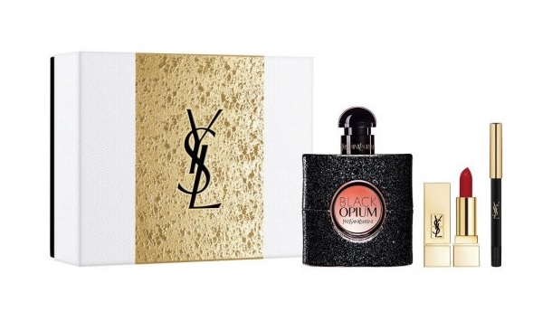 Yves Saint Laurent Black Opium SET: edp 50ml + Szemceruza 0,8g + Rúzs 1,3g