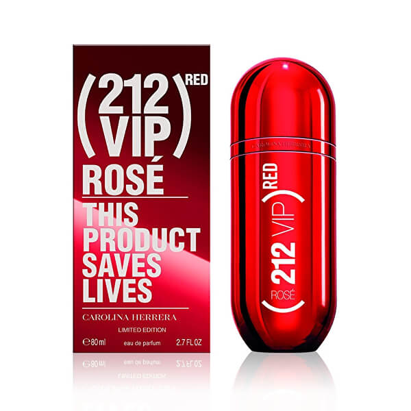 Carolina Herrera 212 VIP Rose Red, edp 80ml - Teszter