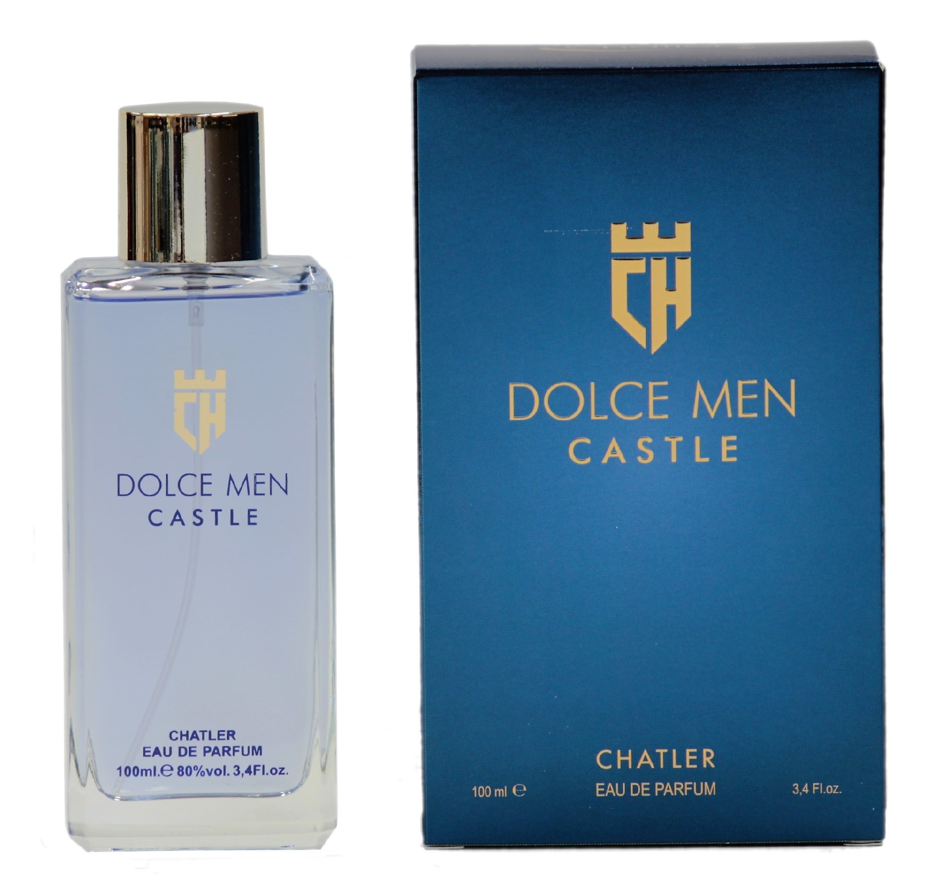 Chatler Dolce Men Castle, edp 100ml (Alternatív illat Dolce & Gabbana K)