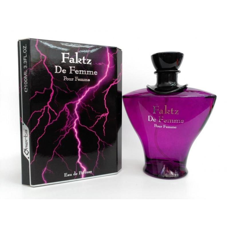 Omerta Faktz de Femme Pour Femme, Parfumová voda 100ml ( Alternatív illat Paco Rabanne Black XS for Her)