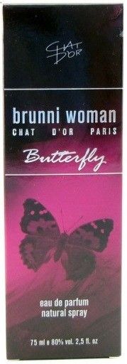Chat d´or woman Butterfly,  edp 75ml (Alternatív illat Bruno Banani Dangerous Woman)