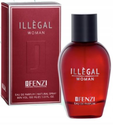 Jfenzi Illegal Woman, edp 100ml (Alternatív illat Givenchy L’Interdit Rouge)