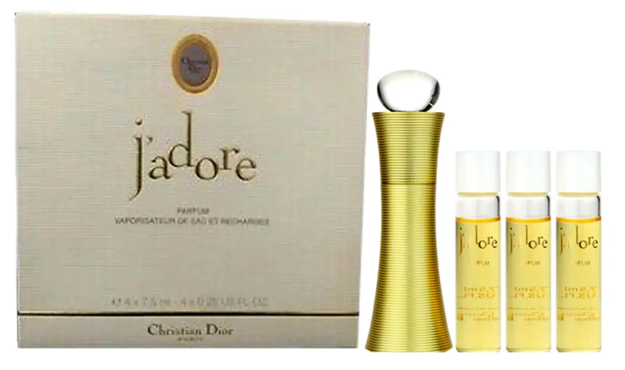 Christian Dior Jadore, Parfém 4x 7,5ml - plnitelný flakón