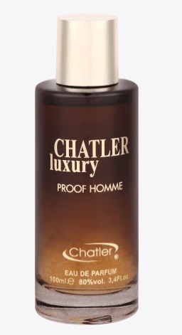 Chatler Luxury Proof Homme, Parfémovaná  voda 100ml (Alternatív illat Giorgio Armani Acqua di Gio Profumo)