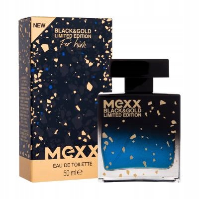 Mexx Black & Gold Limited Edition, edt 50ml
