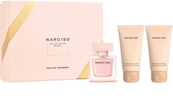 Narciso Rodriguez Narciso Cristal SET: edp 50ml + Testápoló 50ml + tusfürdő gél 50ml