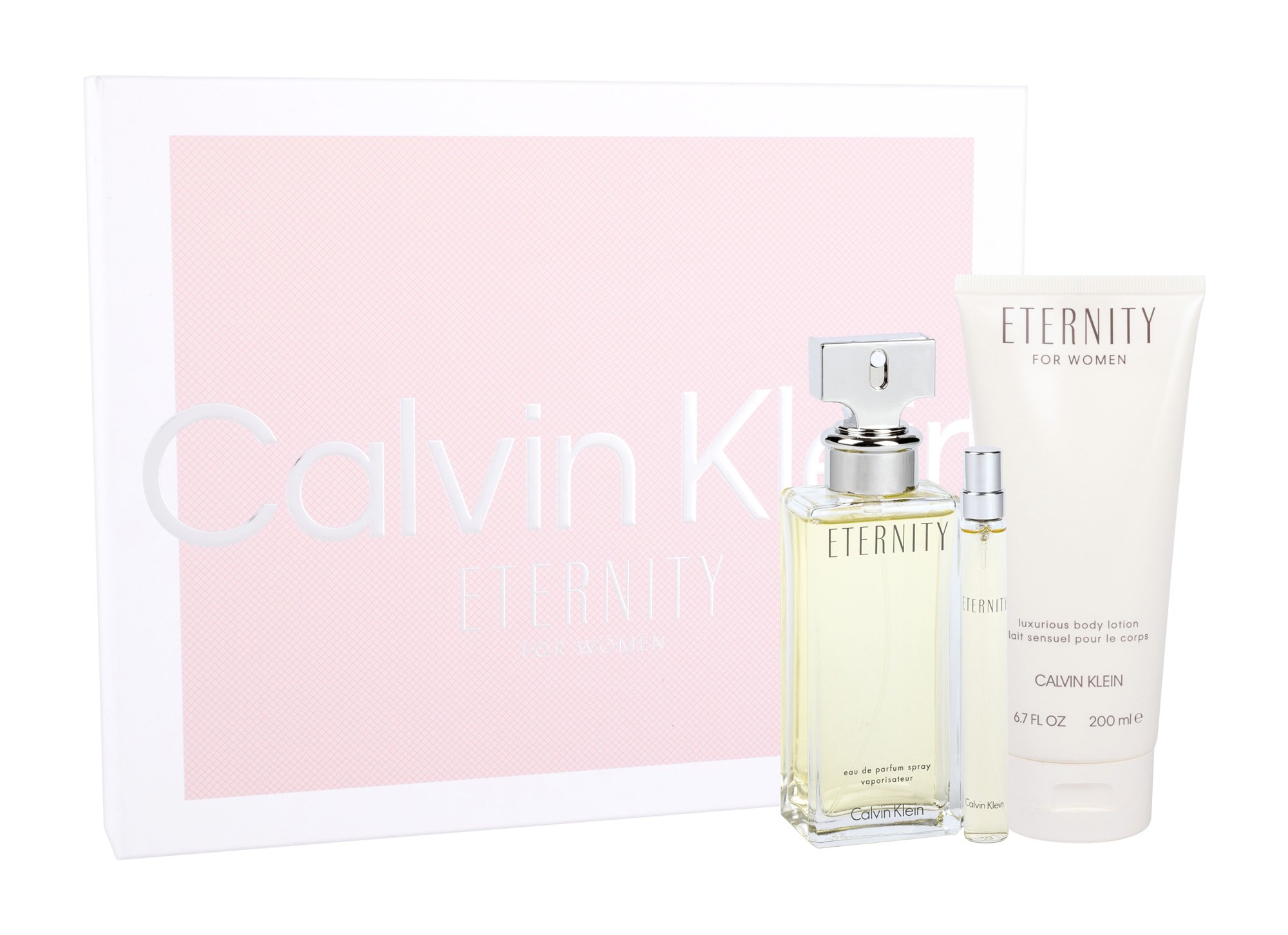 Calvin Klein Eternity, Edp 100ml + 200ml Testápoló tej + 10ml miniatura