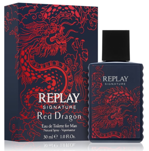 Replay Signature Red Dragon, edt 50ml