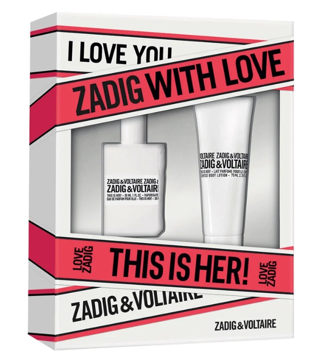 Zadig & Voltaire This is Her!, Set: edp 30ml + Testápoló 75ml