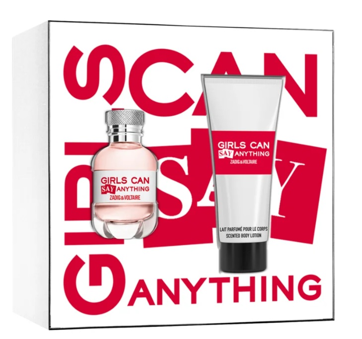 Zadig & Voltaire Girls Can Say Anything, SET: edp 50ml + Testápoló 100ml
