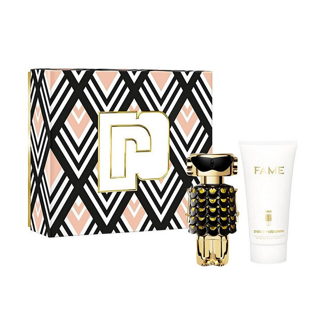 Paco Rabanne Fame Parfum SET: Parfum 50ml + Testápoló 75ml