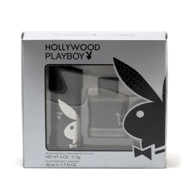 Playboy Hollywood For Him SET: edt 100ml + Deo spray 150ml