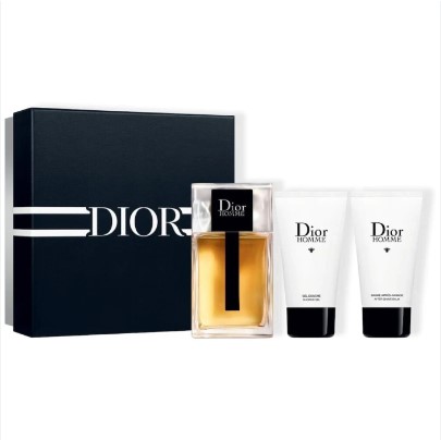 Christian Dior Homme SET: edt 100ml + After shave balm 50ml + tusfürdő gél 50ml