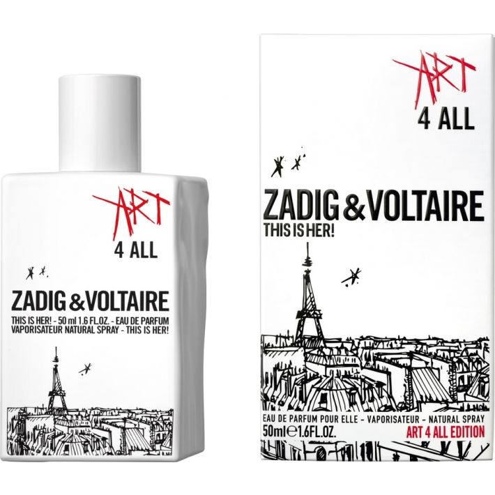 Zadig & Voltaire This is Her! Art 4 All Edition, edp 50ml