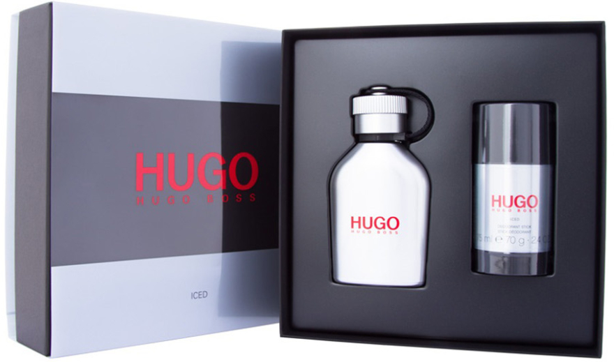 HUGO BOSS Hugo Iced, edt 75ml + Deo stick 75ml