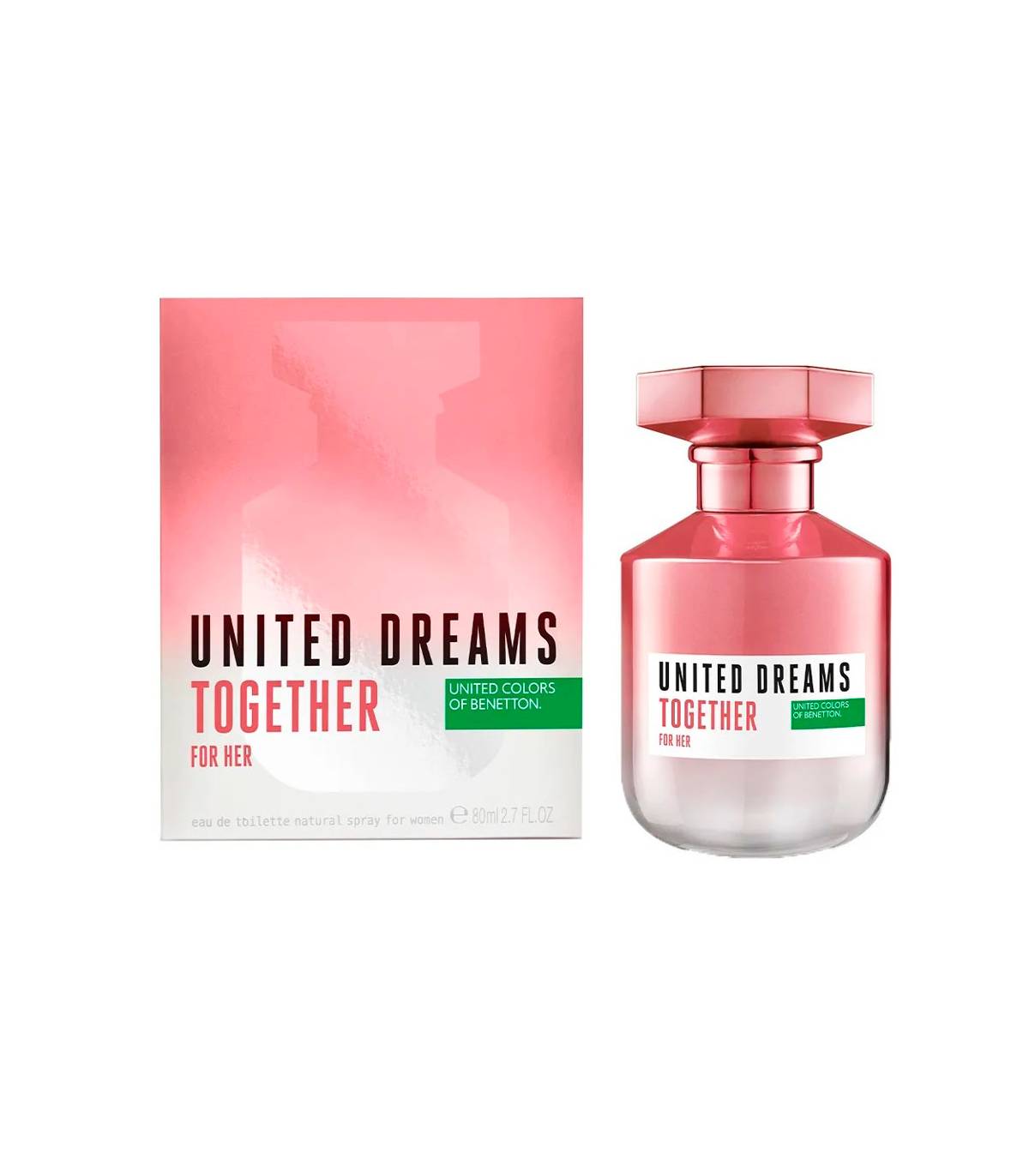 United Colors of Benetton United Dreams Together for Her, edt 80ml