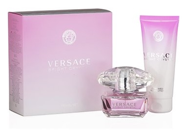 Versace Bright Crystal Travel Set, edt 90 ml + Testápoló 100 ml