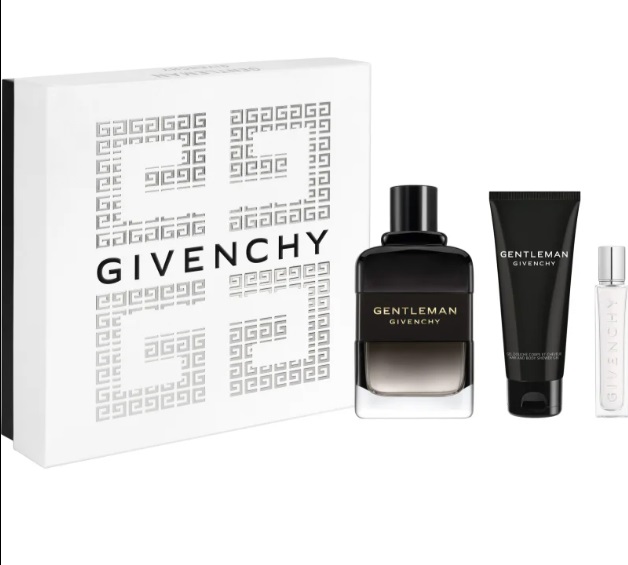Givenchy, SET: Gentleman Boisée edp 100ml + Gentleman edp 12,5ml + tusfürdő gél 75ml