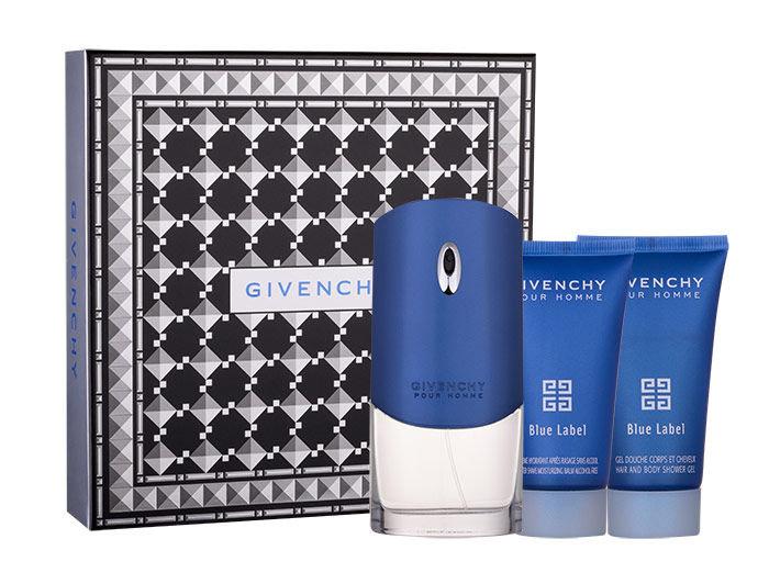 Givenchy Blue Label SET: edt 100ml + tusfürdő gél 50ml + After shave balm 50ml