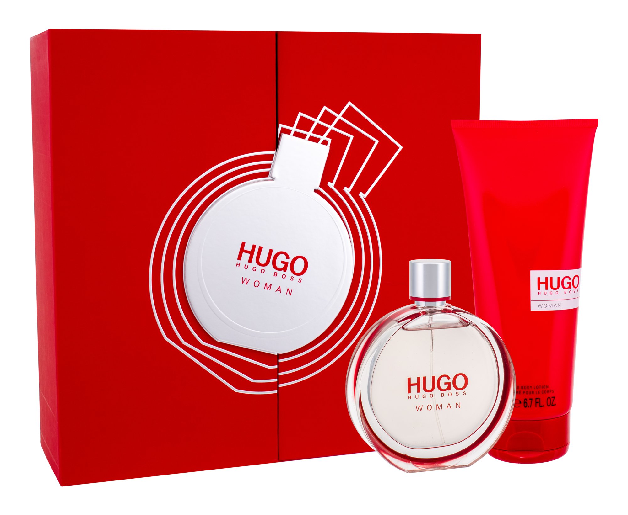 HUGO BOSS Hugo Woman, edp 75 ml + Testápoló 200 ml